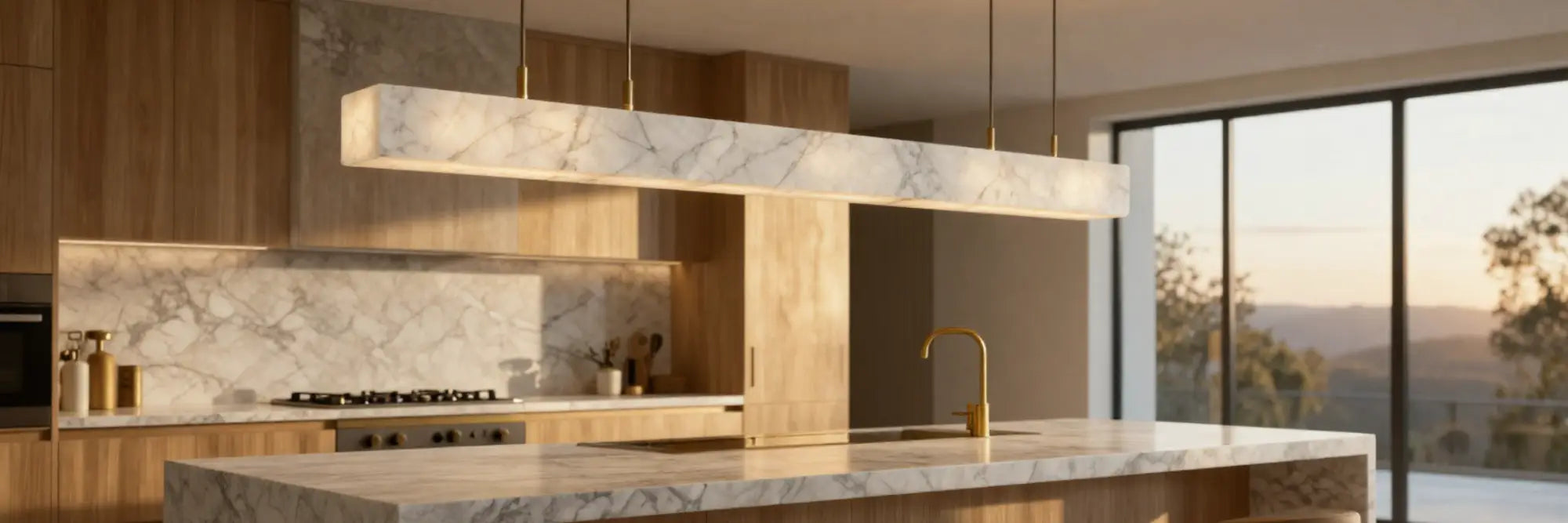Marble & Alabaster Pendant Lights. Impeccable Design Heritage