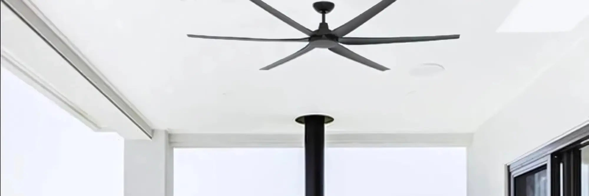 Domus Glide 80" Outdoor DC Ceiling Fan with Remote Control