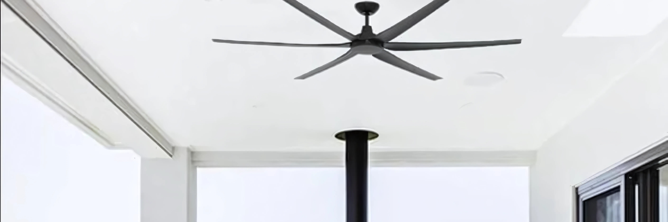 Domus Glide 80" Outdoor DC Ceiling Fan with Remote Control