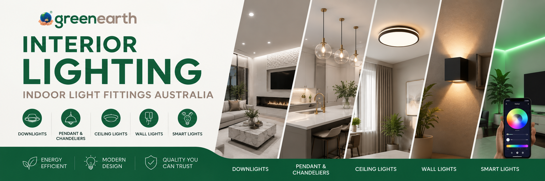 Interior Lighting – Indoor Light Fittings Australia