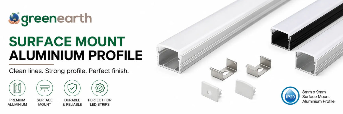 Surface Mount Aluminium Profile