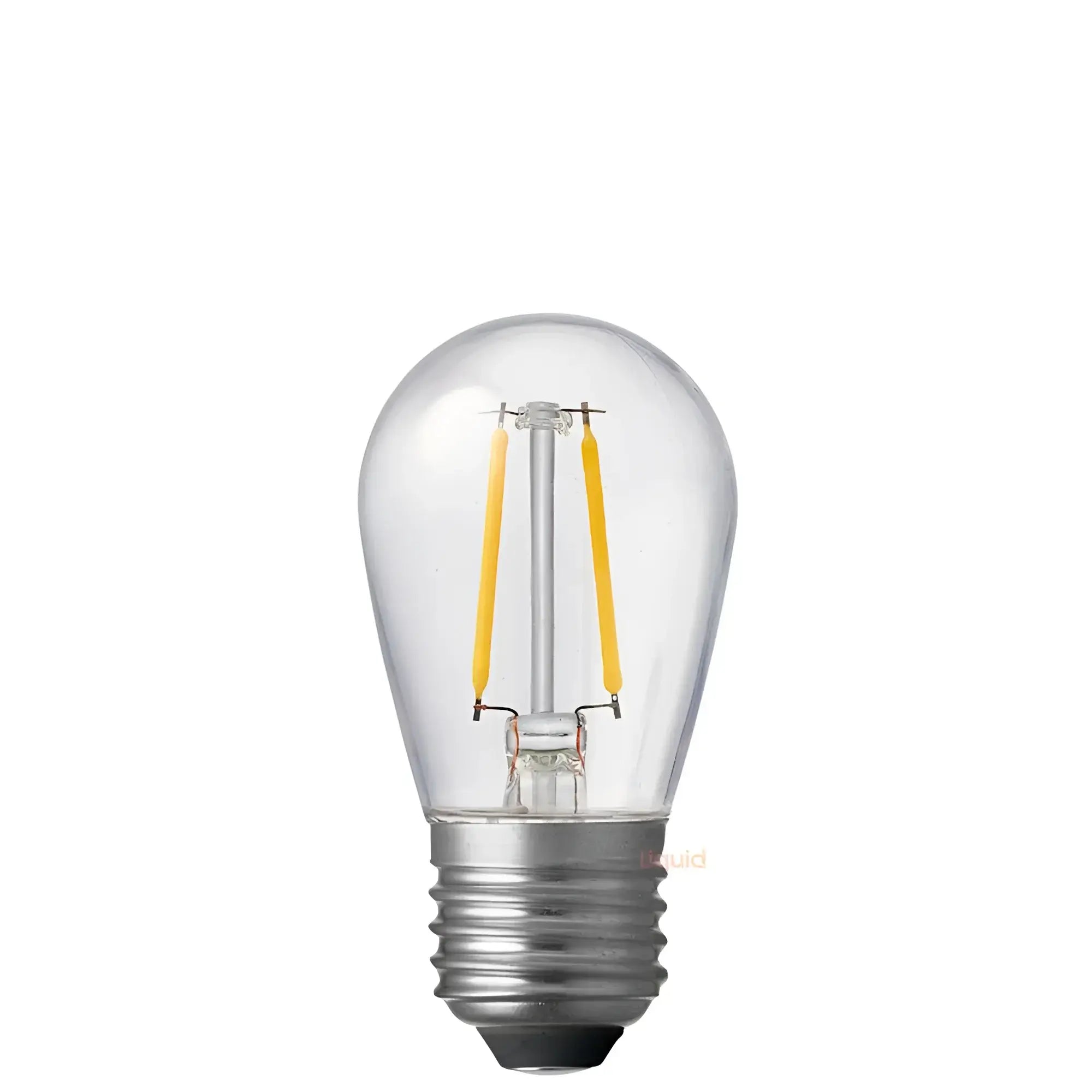 Shatterproof Led S14 Festoon Globe E27 1.5w 2700k Bulb