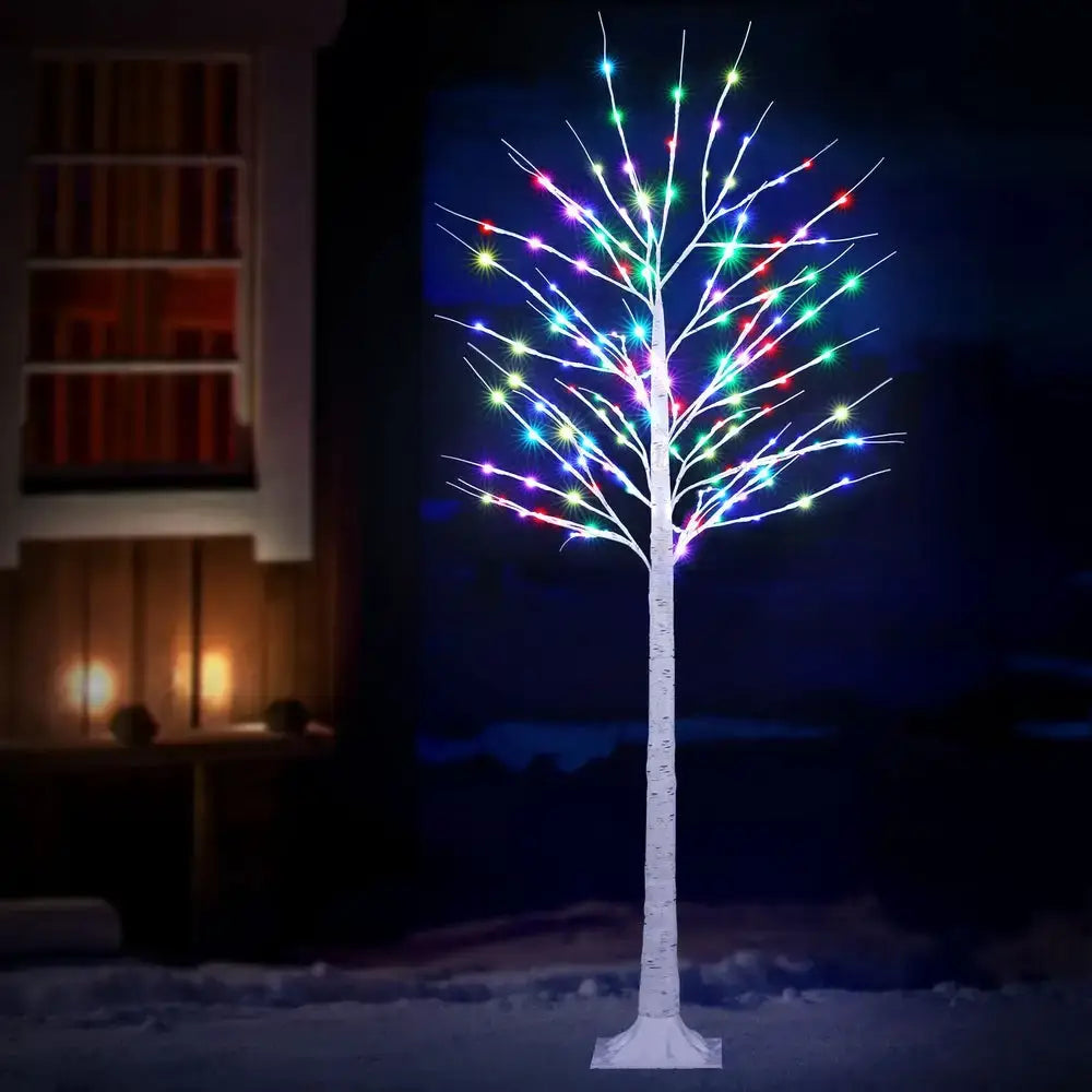 Jingle Jollys 1.7m Led Christmas Tree 120 Rgb Lights