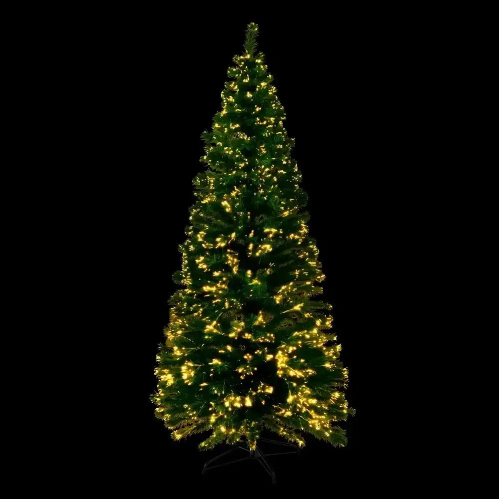 1.8M LED Optic Fibre Warm White Christmas Tree