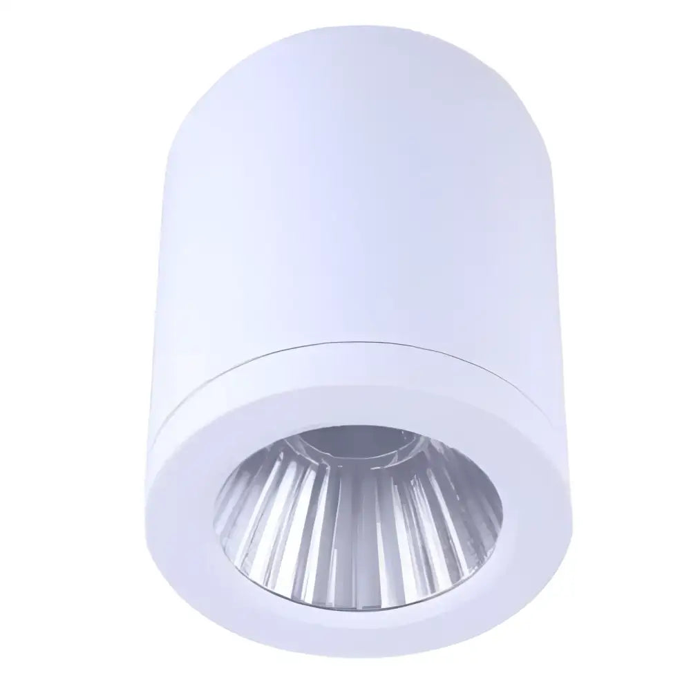 Green Earth Lighting Australia surface mount downlight White Surface Mount Tri-Colour 90mm Dimmable LED Downlight QL8036/WH