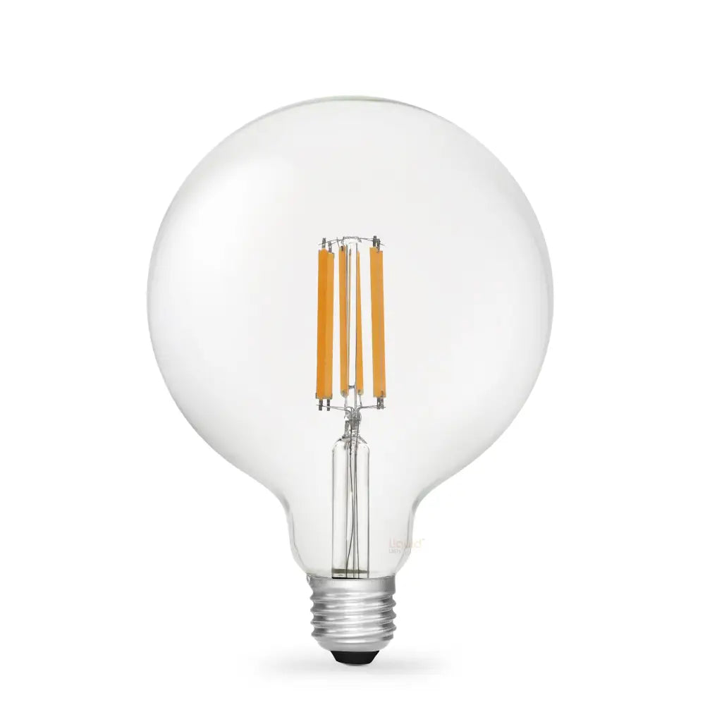11W LED G125 Filament Globe E27 3000K Clear Dimmable