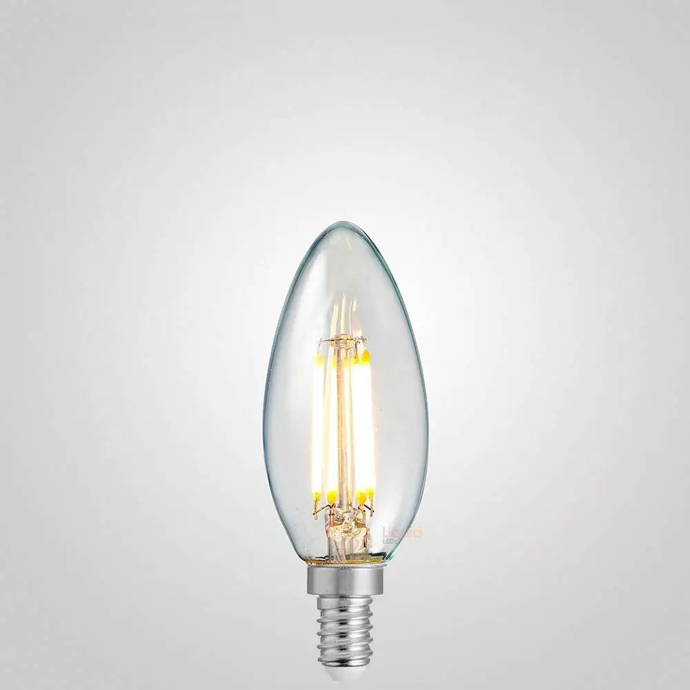 12 Volt Dc 4w E12 350lm Dimmable Led Candle Globe