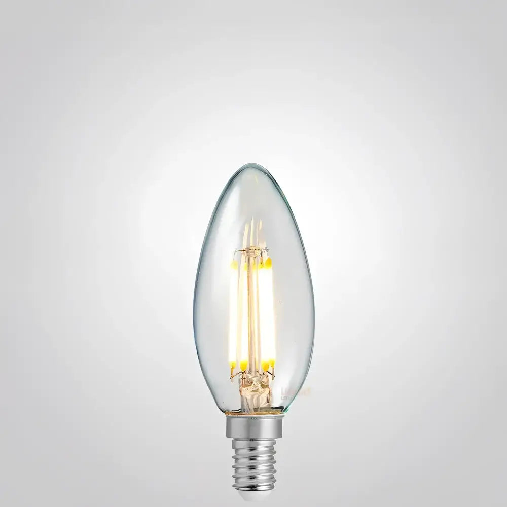 24 Volt DC 4W E14 450lm Dimmable LED Candle Globe - Candle Bulbs