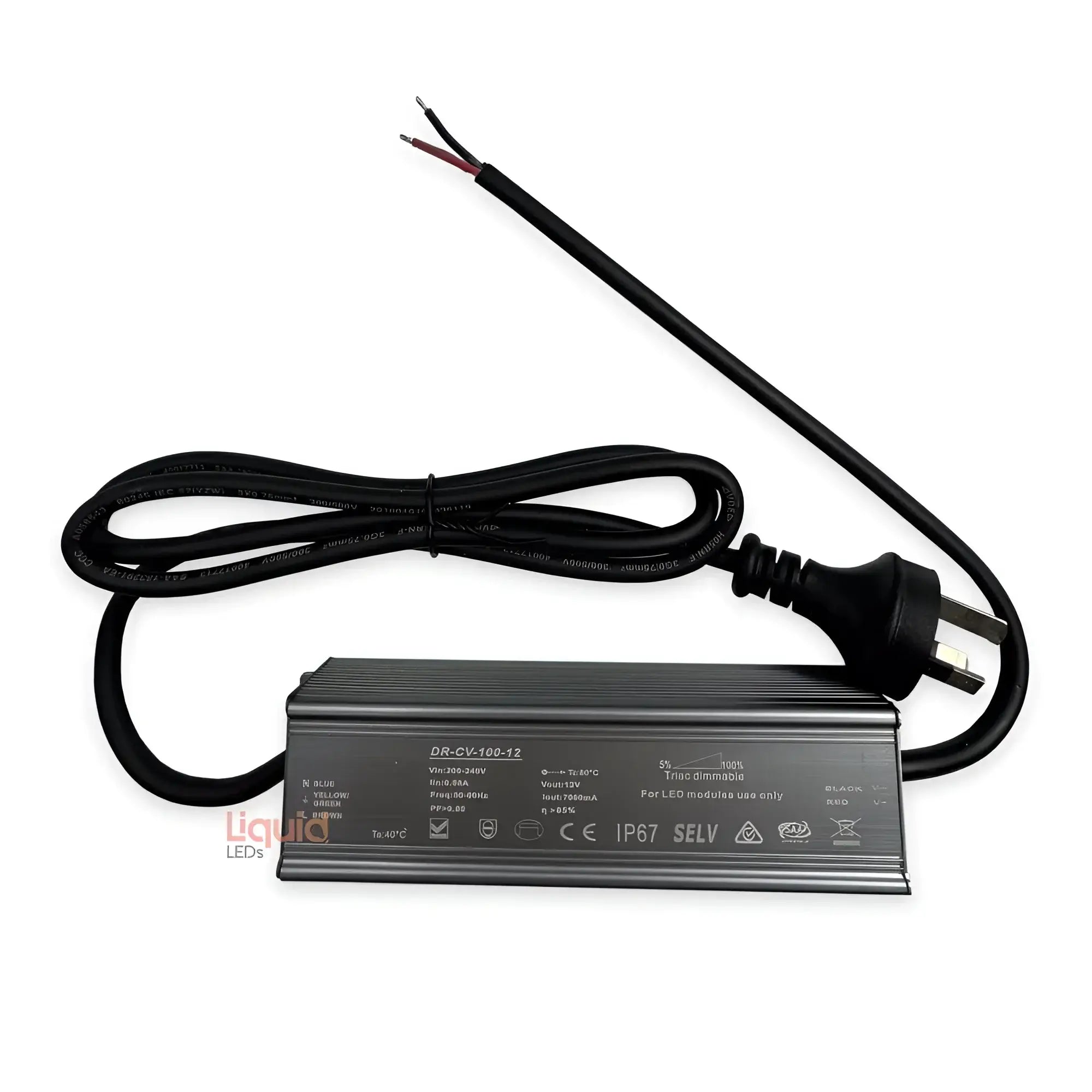 12v 100w Led Driver | Constant Voltage Ip67 Outdoor –