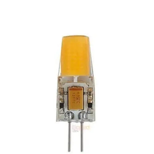 LiquidLEDs Lighting LED Light Bulbs 12V 2W AC/DC G4 Dimmable LED Bi-Pin in Warm White F2D-G4-C