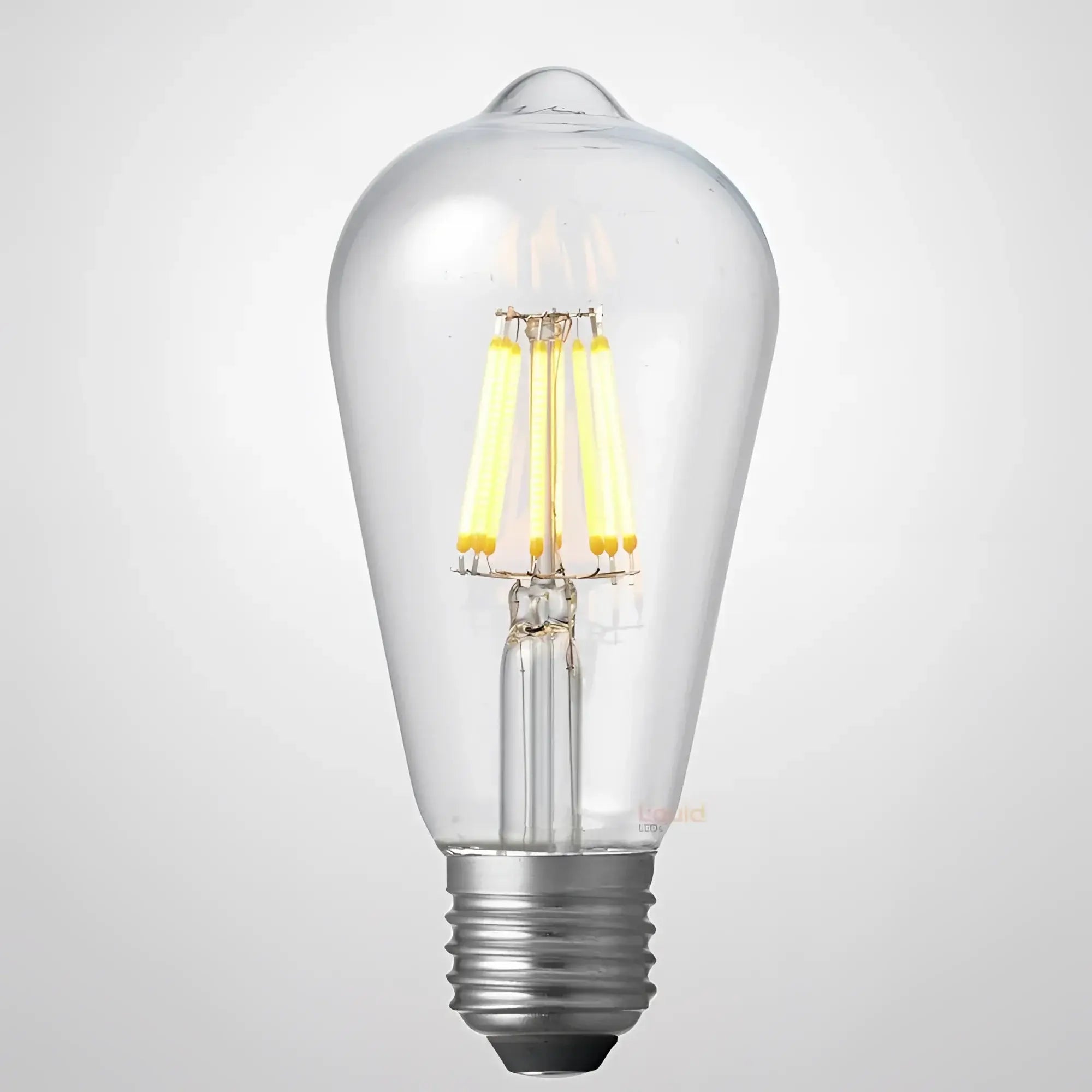 12v 6w 550lm E27 2200k Clear Dimmable Led St64 Green