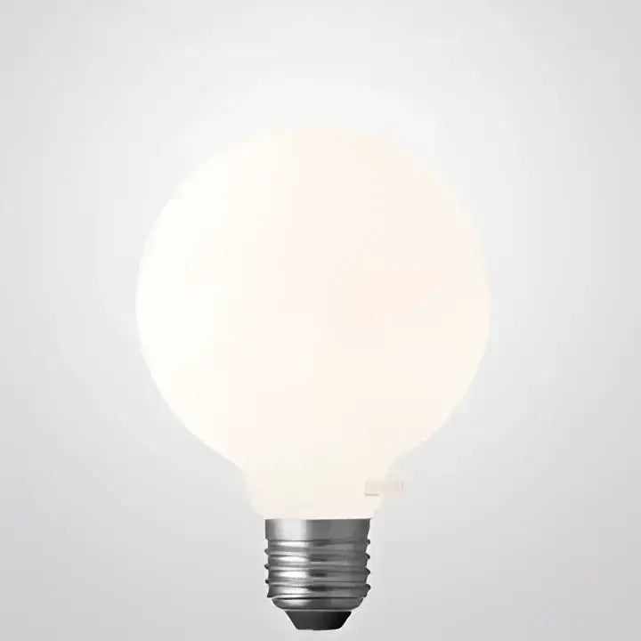 LiquidLEDs Lighting Globe Bulbs 12W G95 Matte White Dimmable LED Globe (E27) in Natural White F1227-G95-P-40K