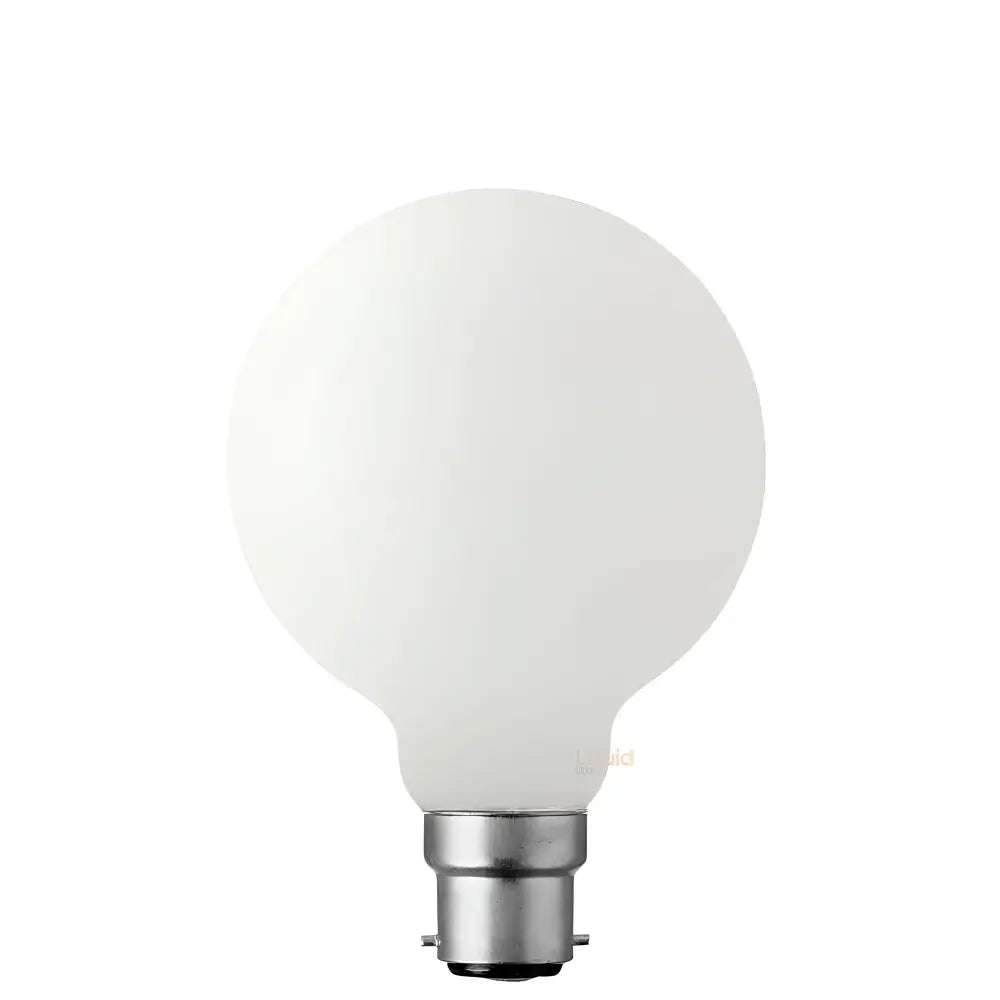 LiquidLEDs Lighting Globe Bulbs 12W G95 Matte White Dimmable LED Globe (B22) in Warm White F1222-G95-P-30K