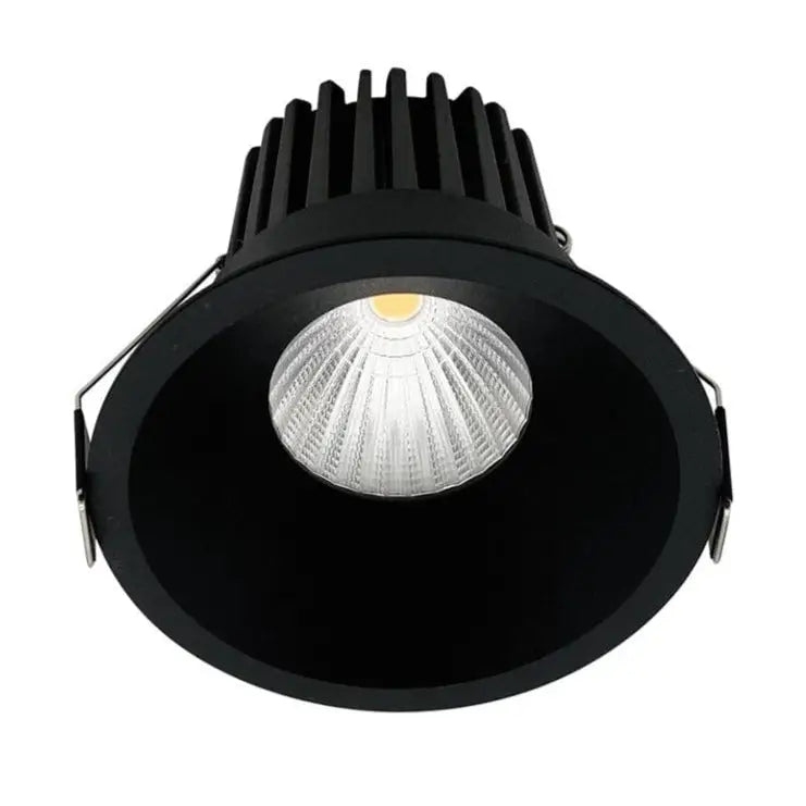 Green Earth Lighting Australia LED downlight 12W Black Tri-Colour Trimless Aluminium LED Downlight 90mm cut out DL220BK