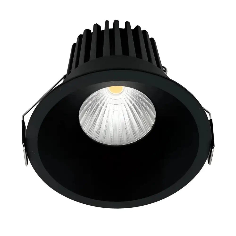 Green Earth Lighting Australia LED downlight 12W Black Tri-Colour Trimless Aluminium LED Downlight 90mm cut out DL220BK