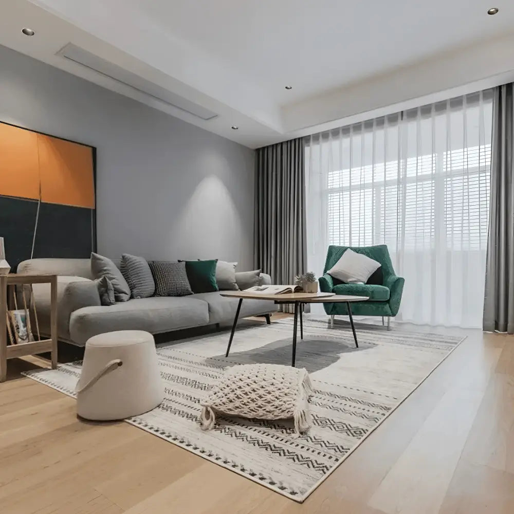 Recessed LED ceiling light with energy-saving technology