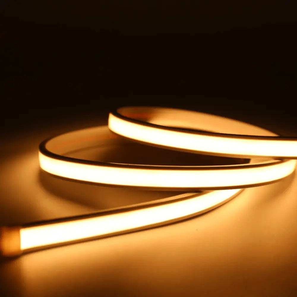 Green Earth Lighting Australia Light Ropes & Strings Uncut 5 Meter Length 24V | 14.4W/m 3000ºK | IP67 | COB Flexible LED Strip Light LLCOB-528-24-3K0-IP67-5M