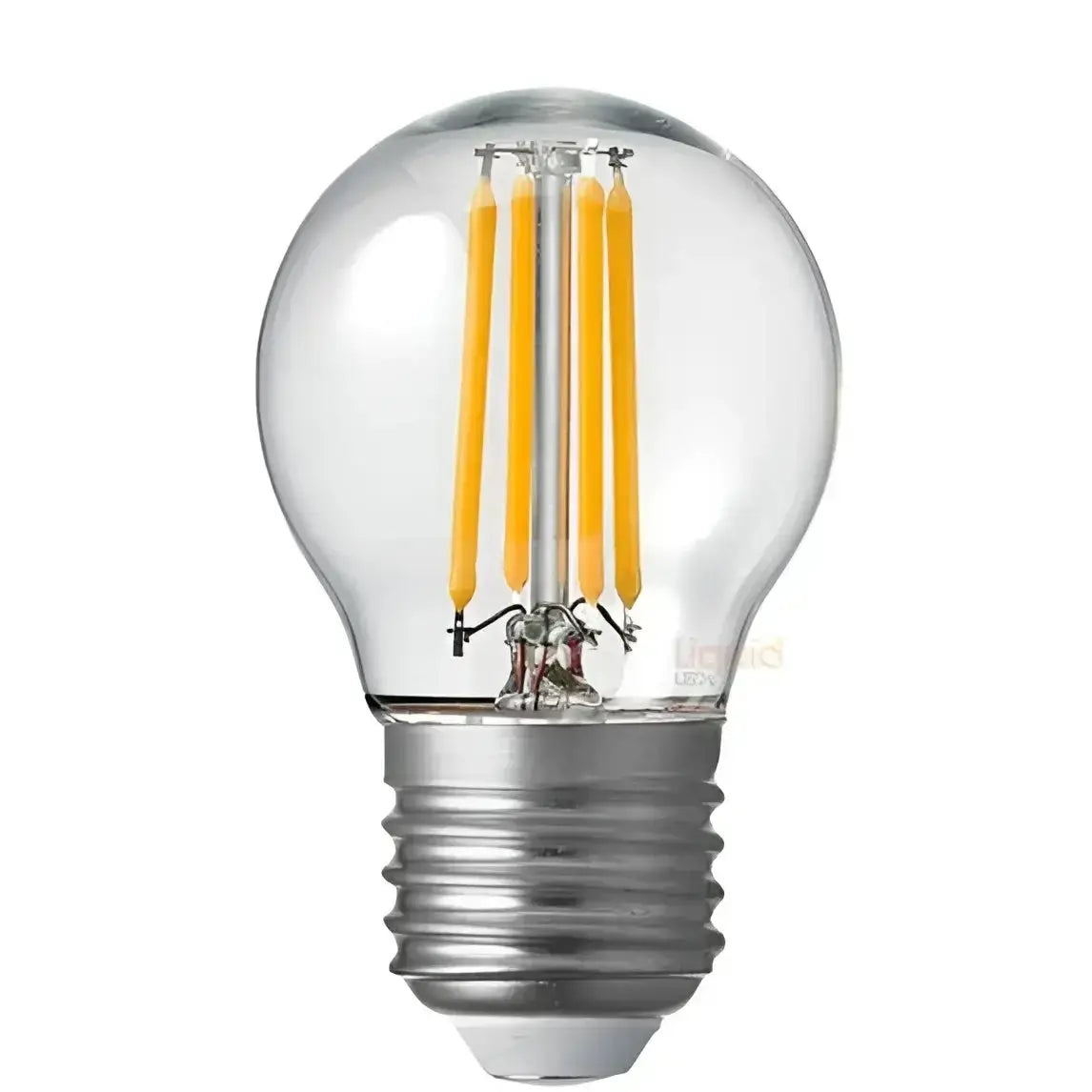 24v Dc 4w 420lm E27 Dimmable Led Fancy Round | Liquid Leds