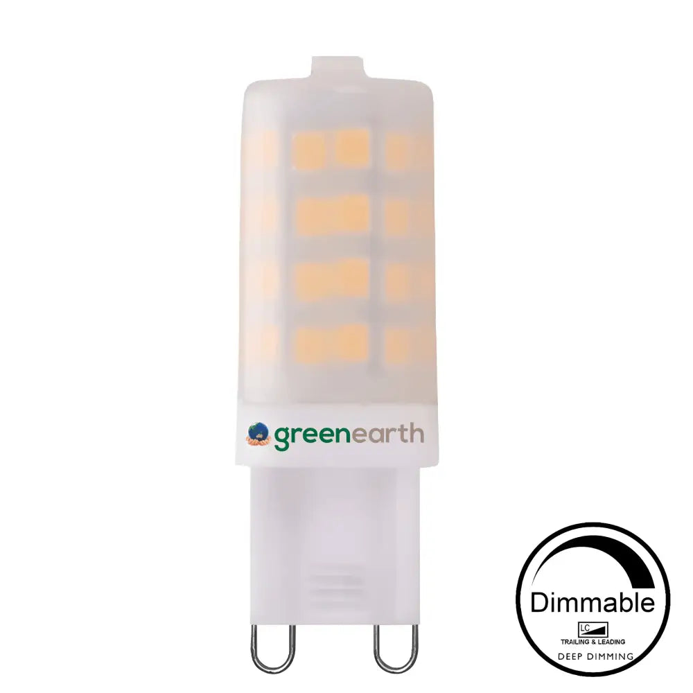 Greenearth LED Globes 3.5W 3000K G9 DIMMABLE LED CAPSULE GLOBE