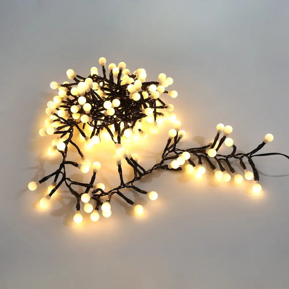 Green Earth Lighting Australia Cluster Light Multicolour / Dark 300 LED Connectable Cluster String Light with Cherry Balls CLT300MG
