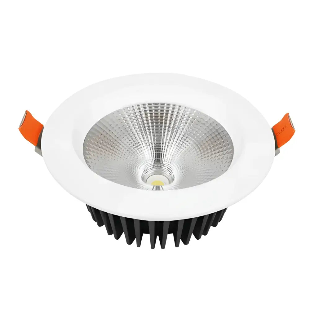 Qzao LED Downlight 30W COB Tri Colour Dimmable LED Downlight 190mm cut out QL8029