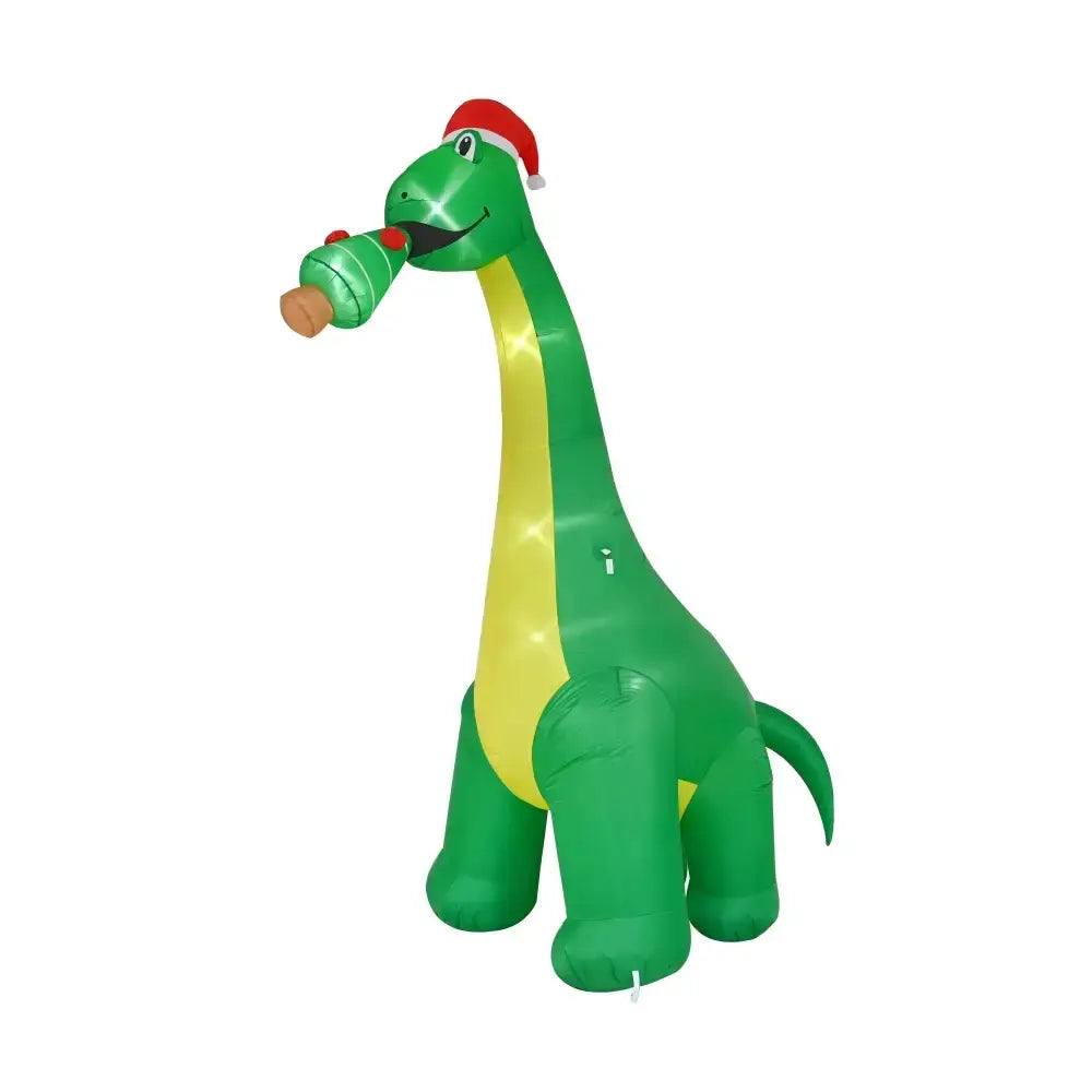 3m Brontosaurus Inflatable with Led Lights