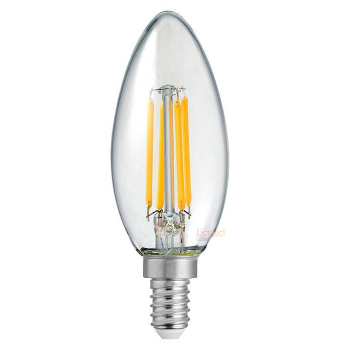 4W 12 Volt DC AC Candle Dimmable LED Bulb E12