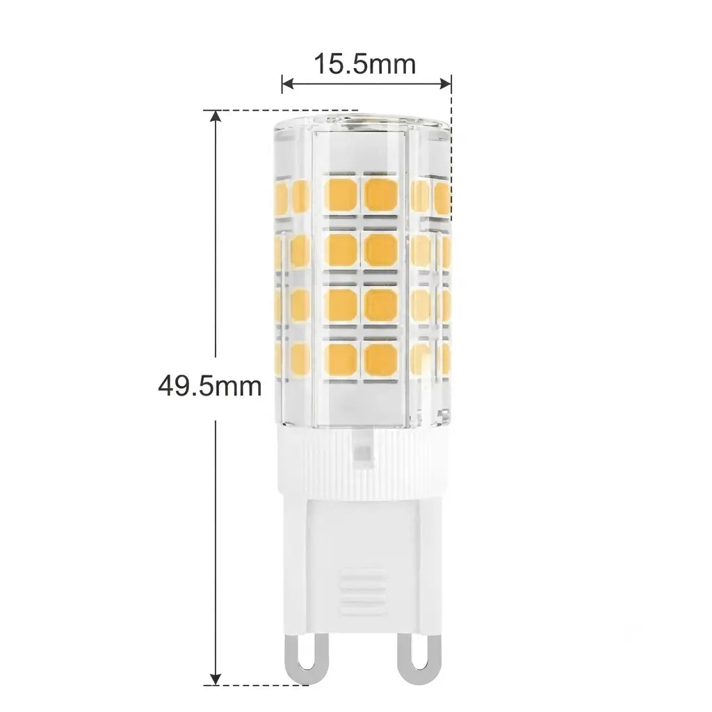 4W 450lm Warm White G9 LED Light Globe