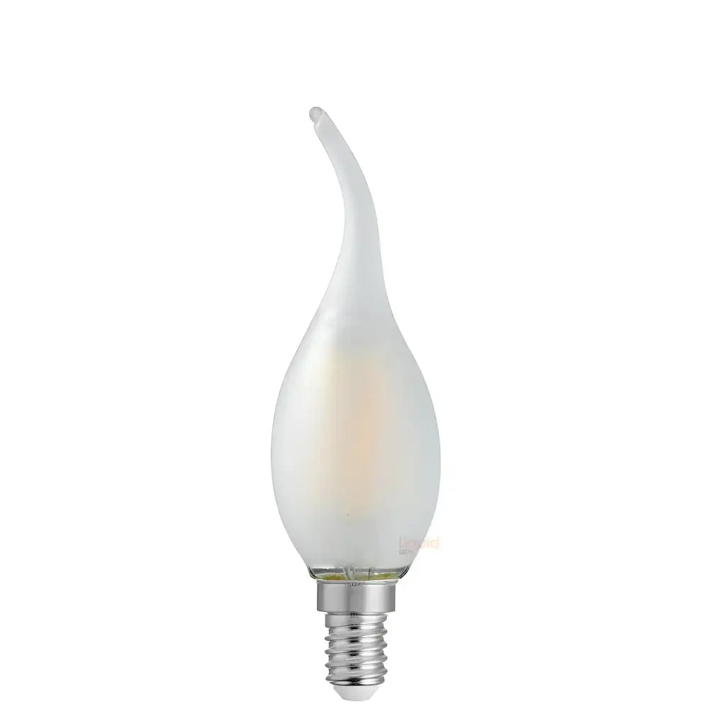 Green Earth Lighting Australia Candle Bulbs 4W Flame Tip Candle Dimmable LED Bulb (E14) Frost in Warm White F414-C35T-F-27K