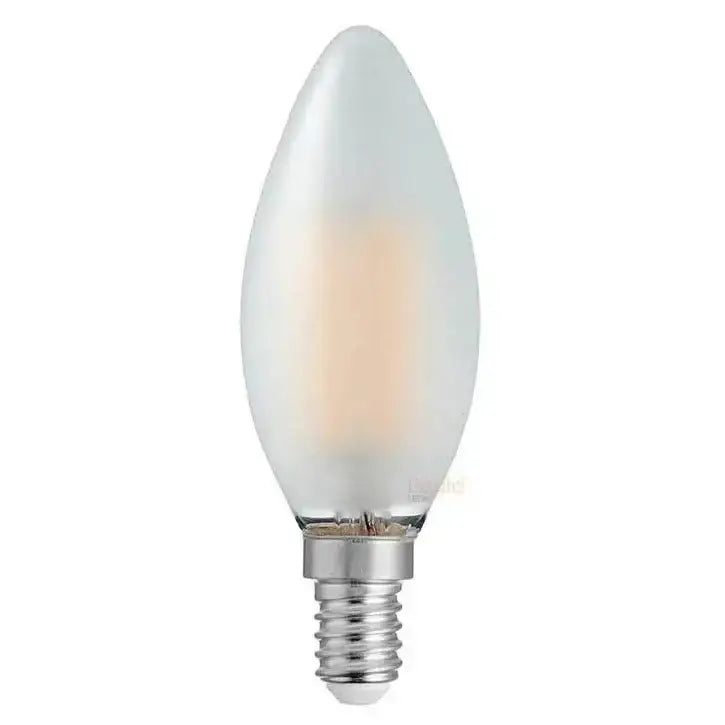 5.5W Dimmable Candle LED Bulb E14 Frost in Warm White
