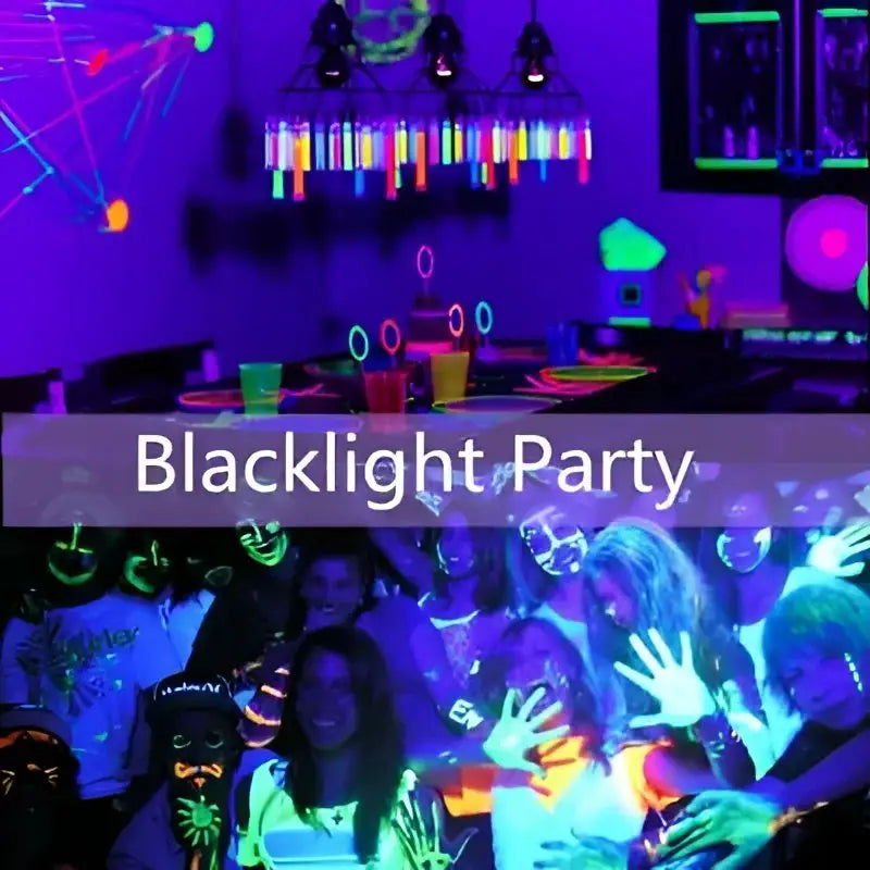 5 Meter Uv Led Black Light Glow in the Dark Strip Light Kit