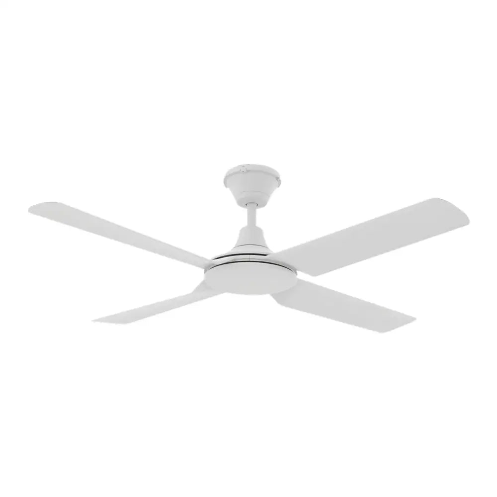 Green Earth Lighting Australia Ceiling Fan FRESCO IP66 52" White DC Ceiling Fan with Remote 60081