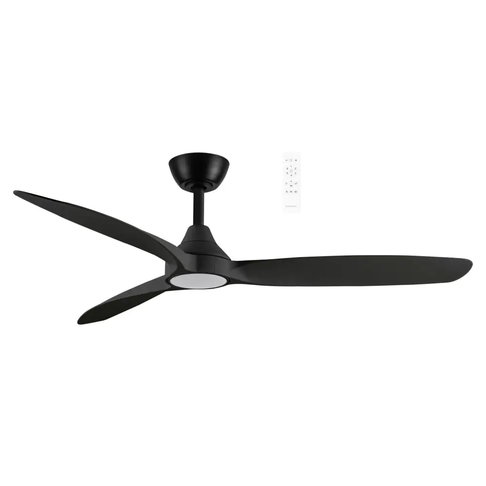 Seaforth 56" DC Smart Ceiling Fan With WiFi Remote Control + LED light