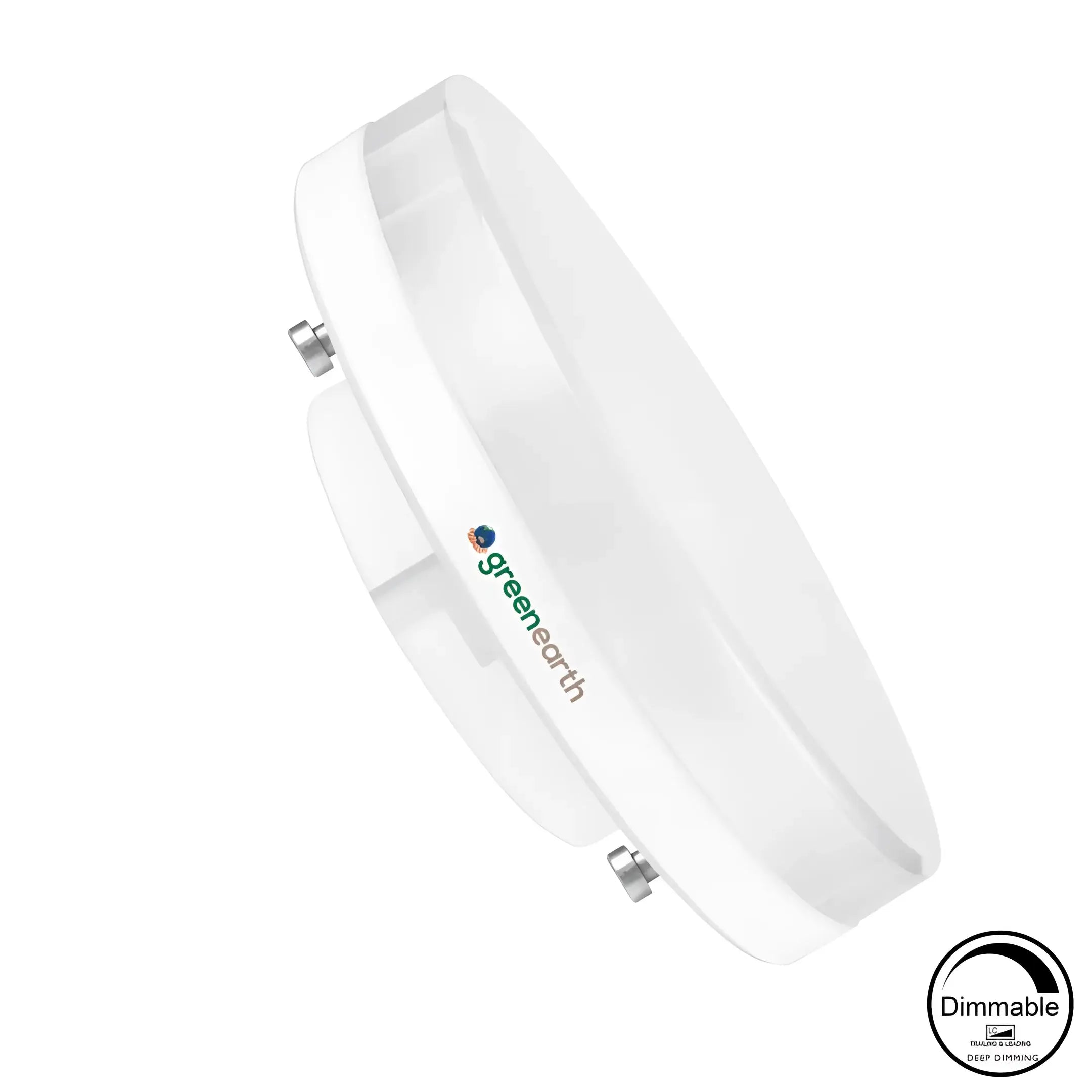 5w Gx53 Warm White - Dimmable Green Earth Lighting