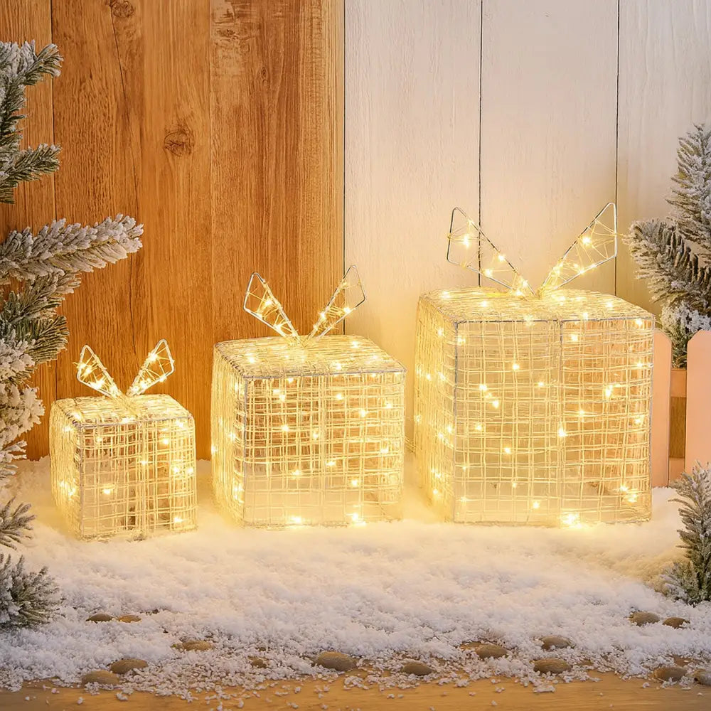 Acrylic Giftbox -set of 3