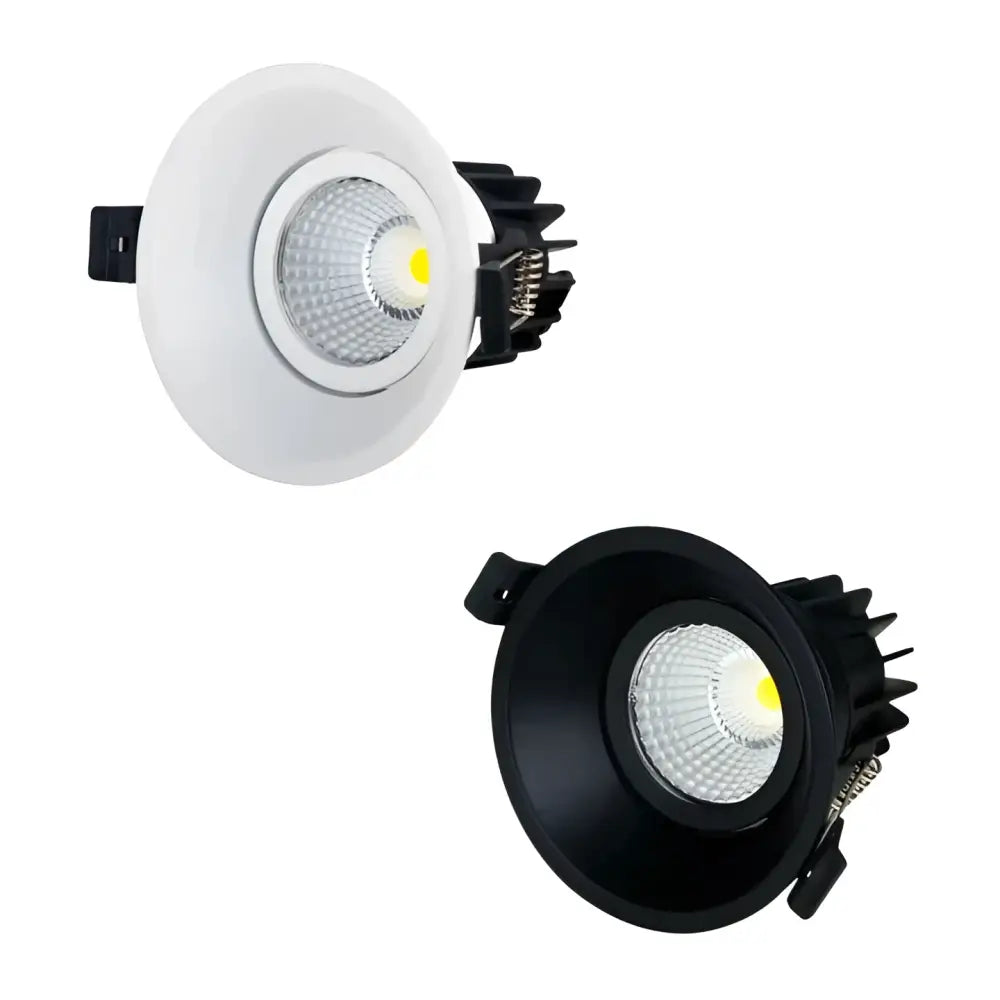 Optilux Tilt 13W Tri-Colour Dimmable LED Downlight - 90mm Cut Out
