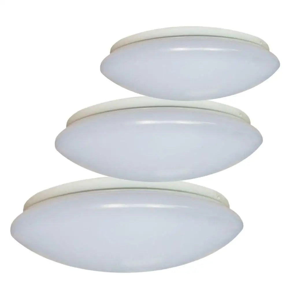 CLA OYSTER-DIM - Tricolour Dimmable Oyster Ceiling Light IP44