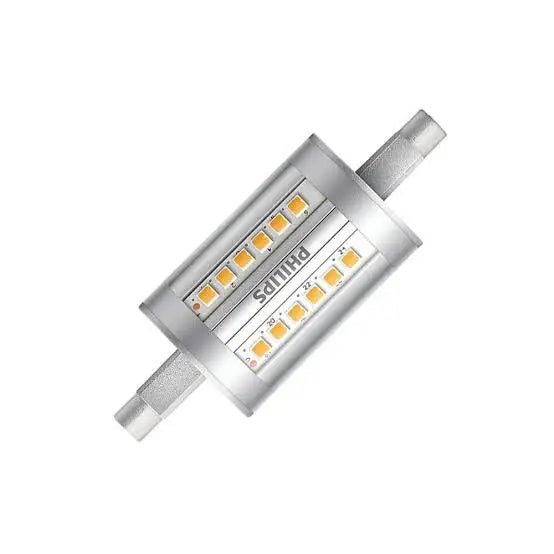 Philips R7s 78mm LED 7.5W 806lm Warm White Halogen Replacement