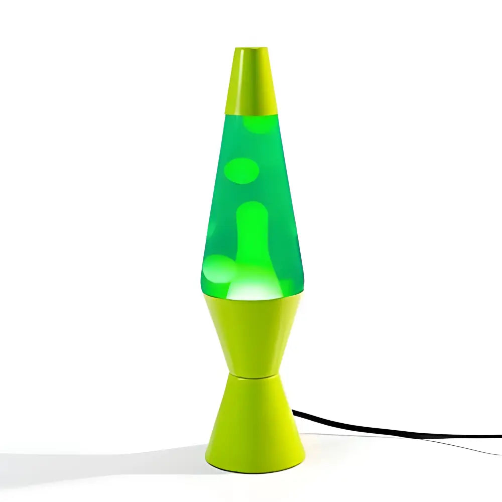 Lava Lamp Diamond Motion Green Lantern - 37cm Tall