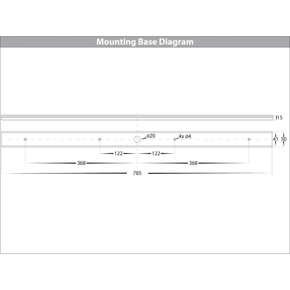 Havit REVO - 3/4 Light LED Bar Spotlight IP20