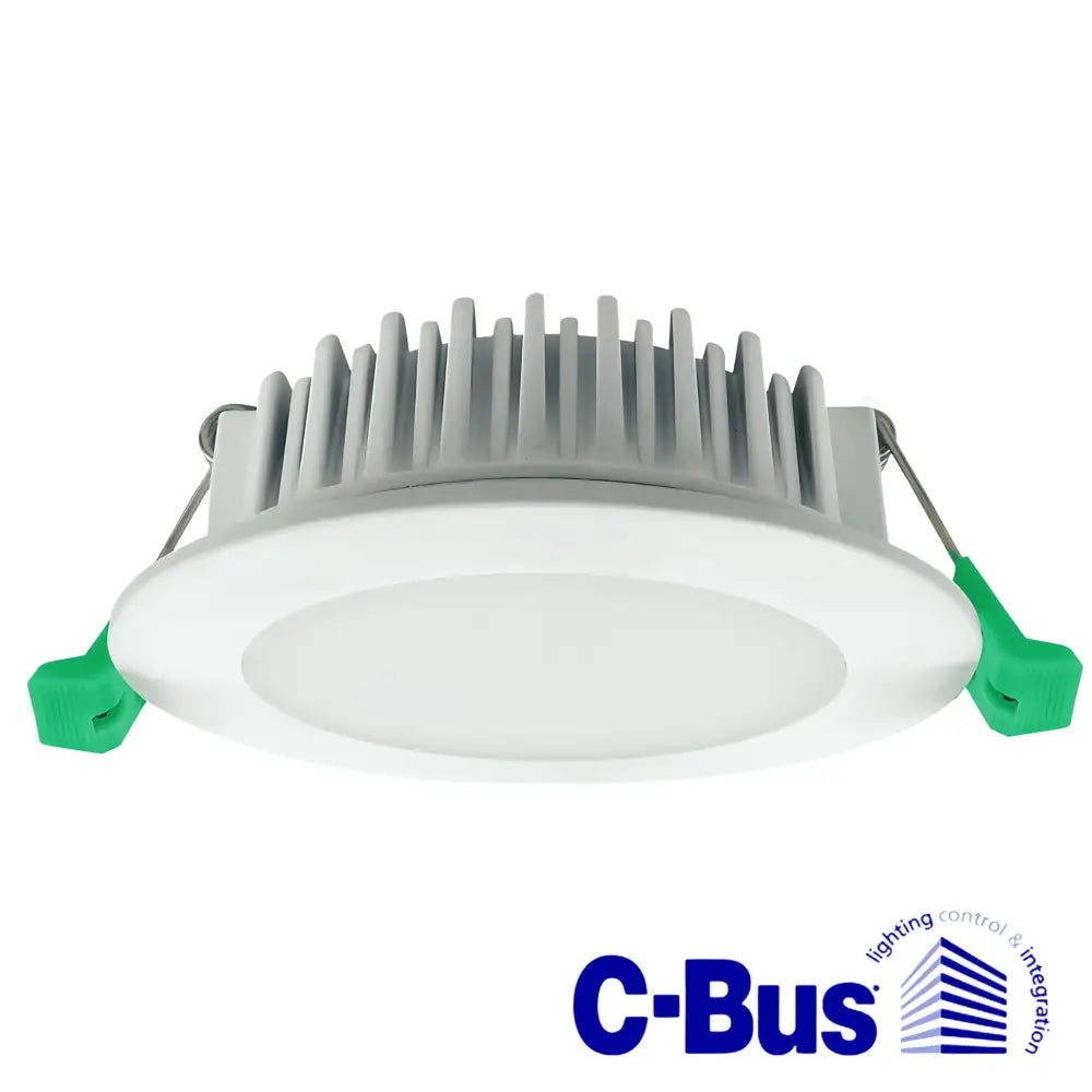 13W Tri-Colour Dimmable LED Downlight | 90mm Cut Out | Kakadu C-Bus - Home & Garden > Lighting