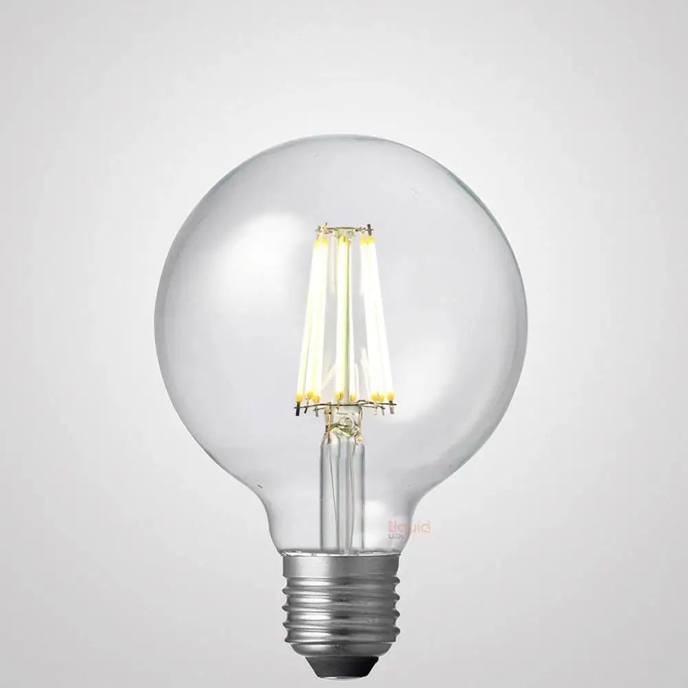 12W G95 LED Globe E27 Clear in Natural White - Globe Bulbs