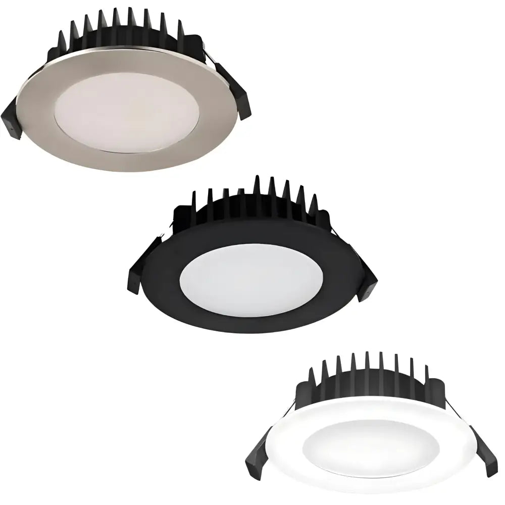 Nexus 13W Tri-Colour Dimmable LED Downlight - 90mm Cut Out