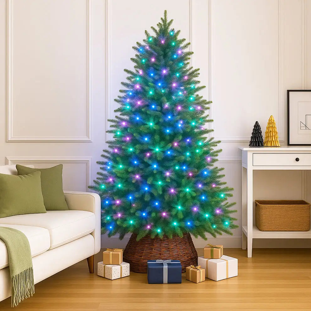 60M LED Connectable Fairy Light Kit - 6 Colour Options