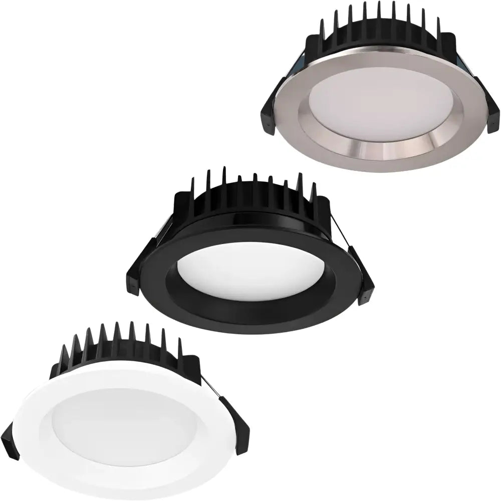 Axis 13W Tri-Colour Dimmable LED Downlight - 90mm Cut Out