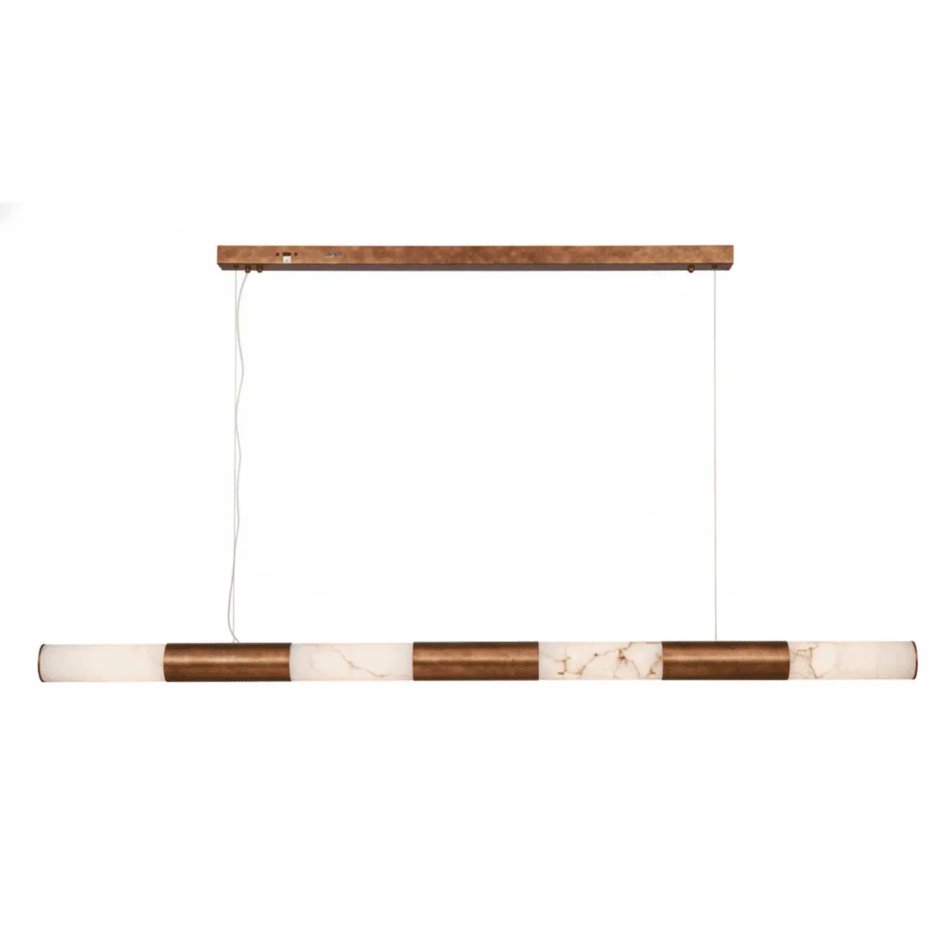 Heliora Alabaster Style Spanish Marble Pendant Light