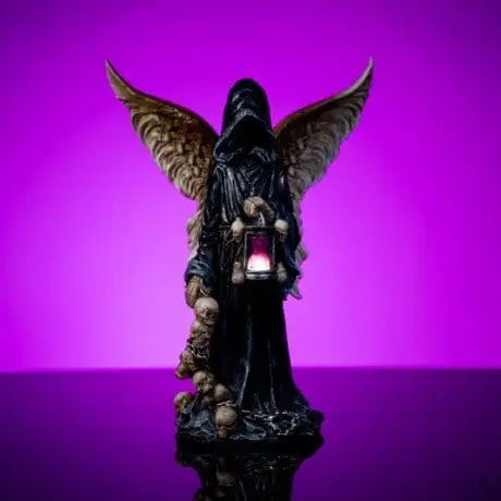 Angel of Death Led Lantern Poly Resin Night Light