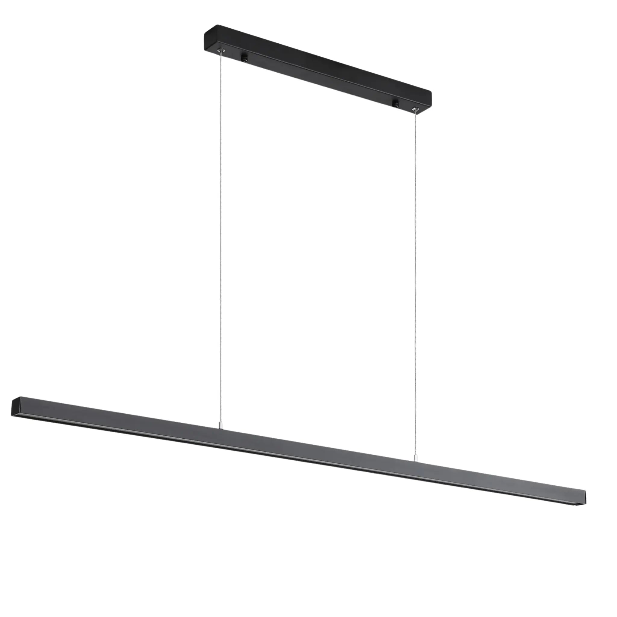 Oriel Shard 1200mm 24w Led Slimline Pendant Light - Black