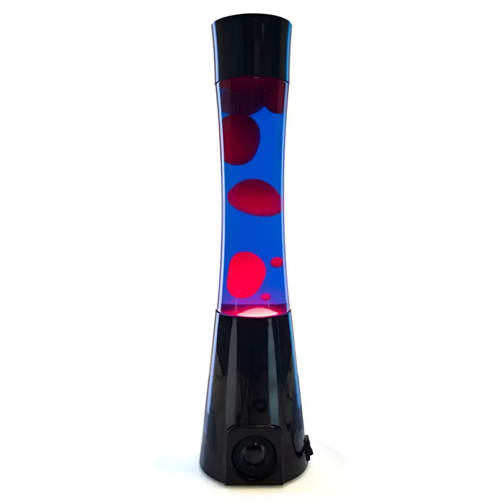 MDI Lava Lamp Black/Purple/Red Motion Lava Lamp with Bluetooth Speaker KLS-MLS/BPUR