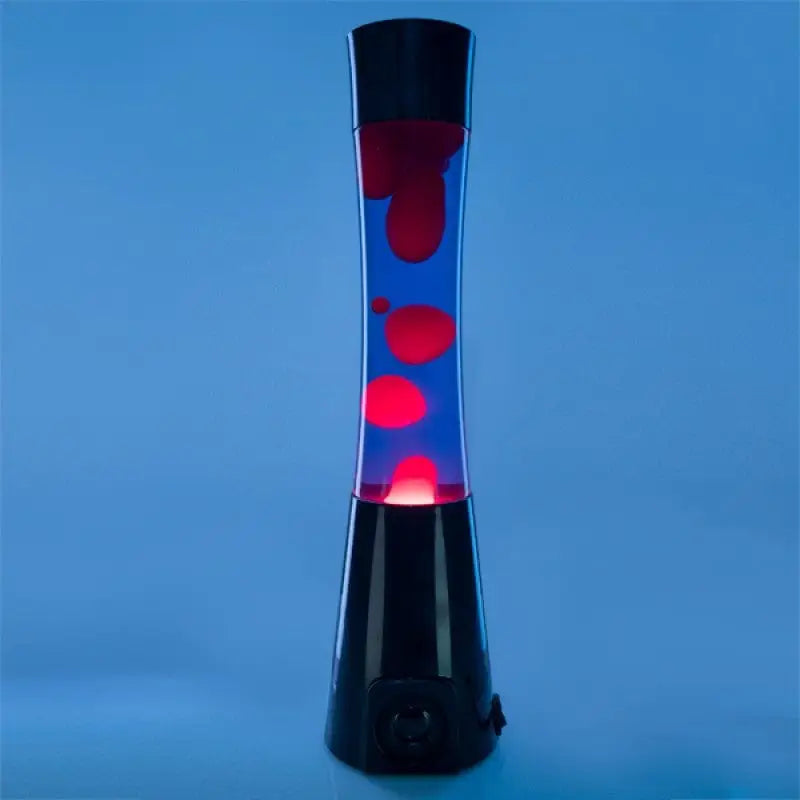 MDI Lava Lamp Black/Purple/Red Motion Lava Lamp with Bluetooth Speaker KLS-MLS/BPUR